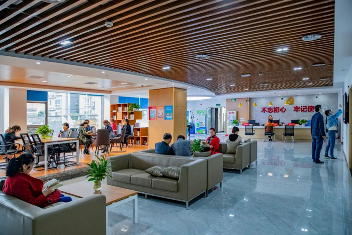 ▲彭家花园社区“渝中怡家”空间布局