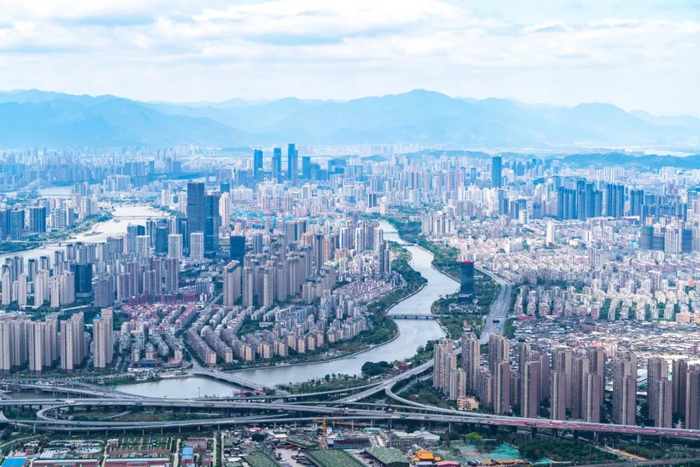 福州俯瞰。图/图虫创意