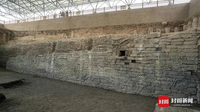 开封州桥遗址壁画（开封市文物考古研究院研究员王三营供图）