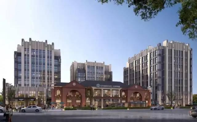 一号商务地块效果图