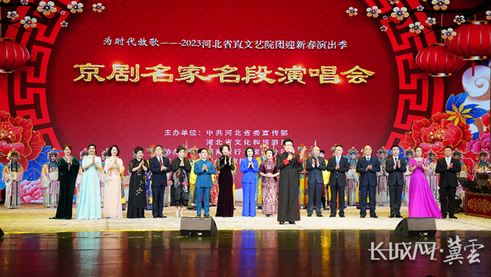 演出现场。长城网·冀云客户端 许晓星 摄