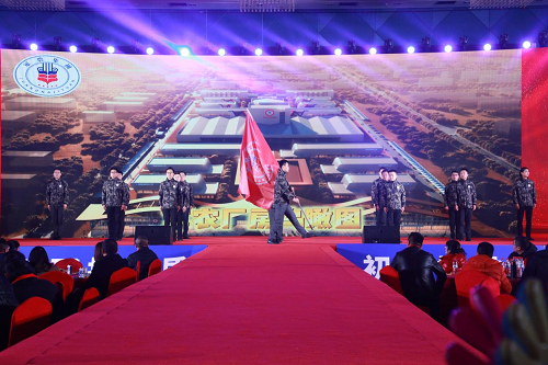 　　军农集团西安总部代表团精彩节目《军农战歌》