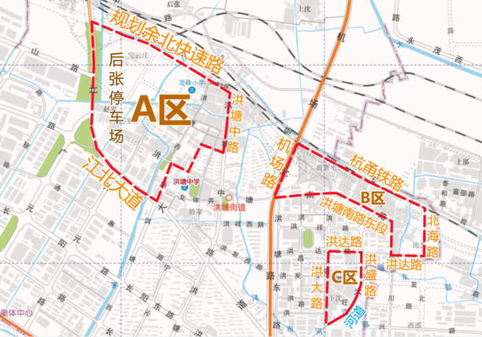 据民政部门“宁波街巷地名图”标注，仅供示意参考，最终以相关部门征地拆迁实施为准