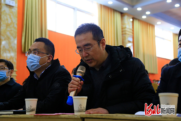 石家庄市司法局副局长王一兵讲话