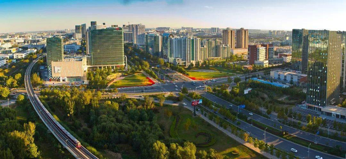 图：北京经开区街景
