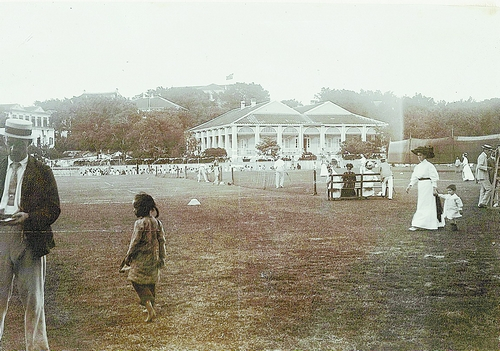 　　1909年的鼓浪屿娱乐场。（紫日 收藏）