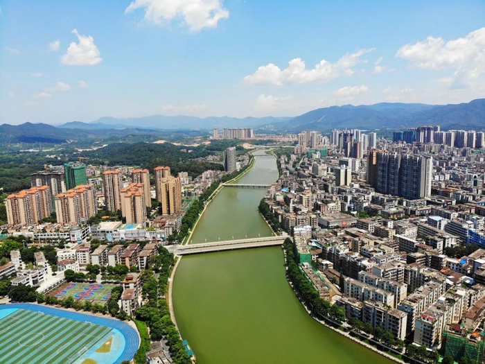 佛冈县城新貌。资料图