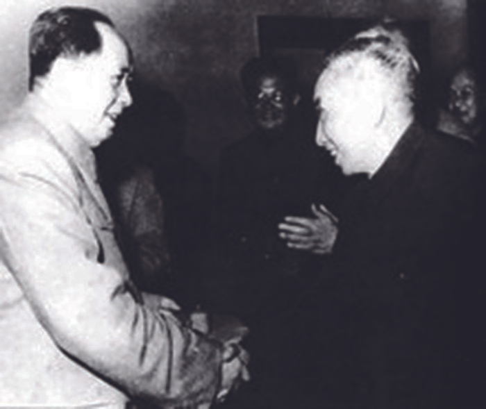 毛泽东接见陈望道