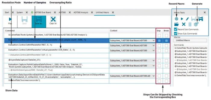 图5 命令窗口和宏工具