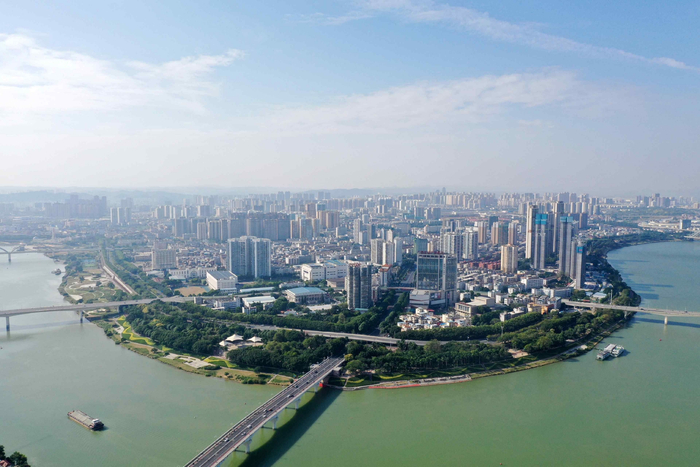 南宁城市风景 图片来源：新华社