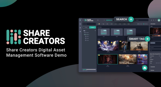 Share Creators智能数字资产管理系统Demo（视频）