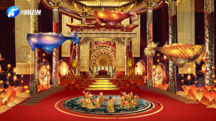 图为节目《唐宫夜宴》，由受访者提供