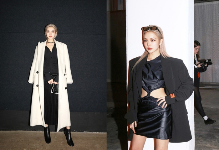 　　周扬青先后出席Proenza Schouler和Heron Preston的品牌大秀