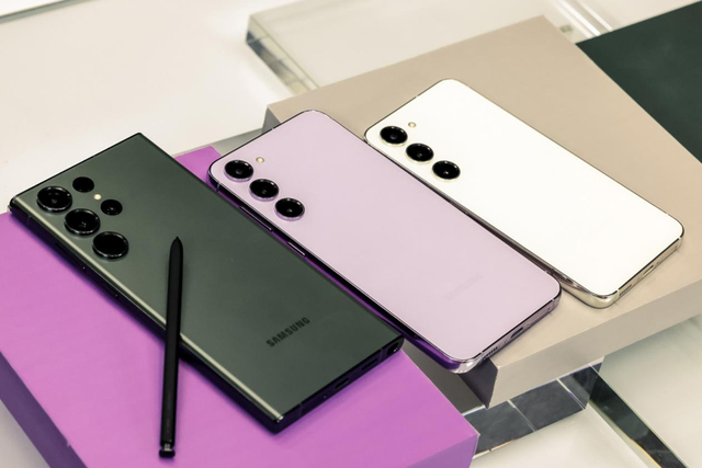 ▲三星Galaxy S23系列外观图/图源 三星电子