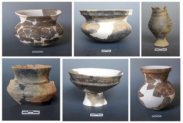 古城村遗址出土的两周时期陶器。国家文物局供图