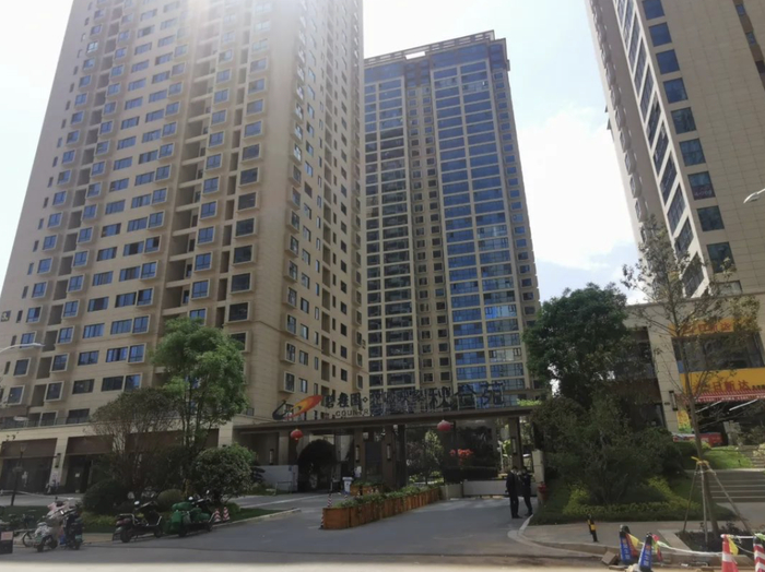 碧桂园接手的昆明某项目，已交付 每经记者 陈利 摄