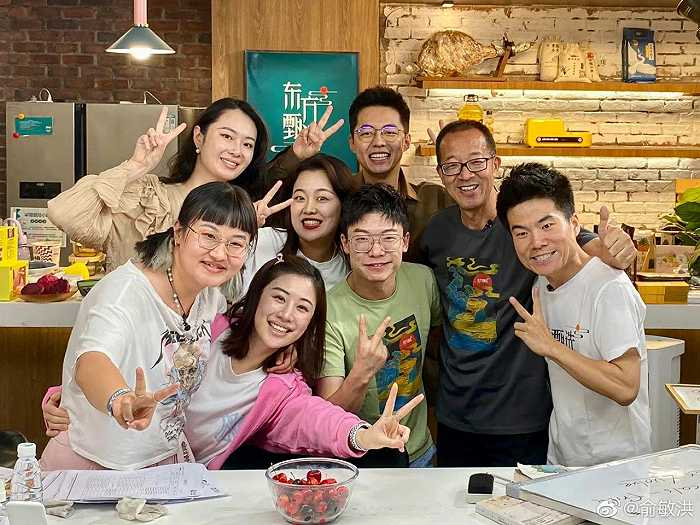 东方甄选部分主播，图源俞敏洪个人微博