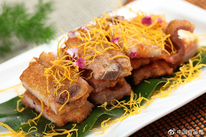 广东名菜：陈皮骨