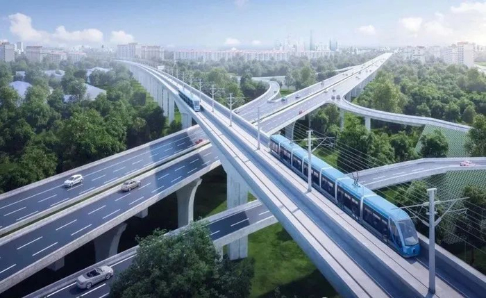 北京地铁22号线效果图