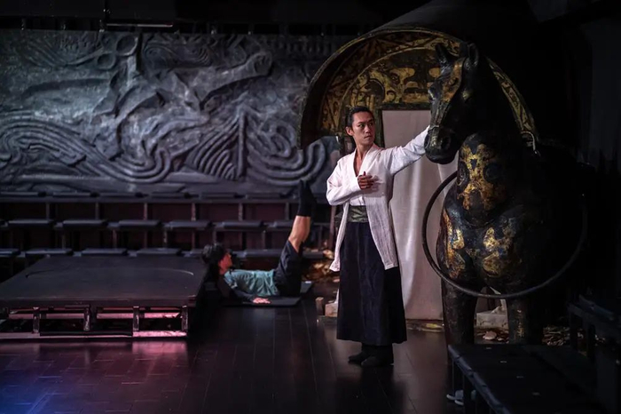 《寅时说》排练现场