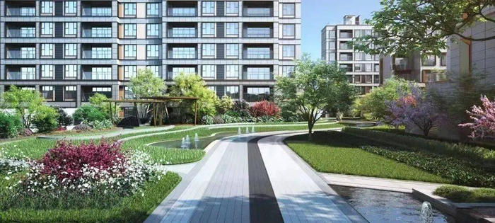 　　金港·星海湾首期效果图