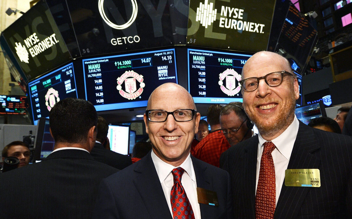（格雷泽兄弟在纽交所，来源：社交媒体）