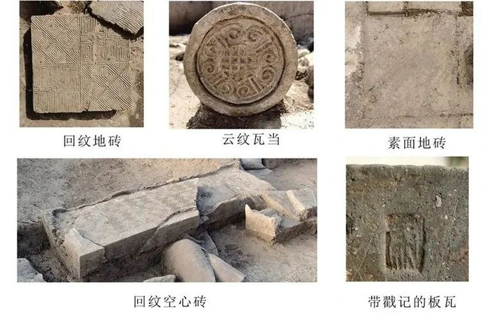 ▲四角坪遗址出土遗物。