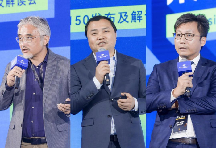 　　左起：徐炳蔚、李谭伟、郭嘉威