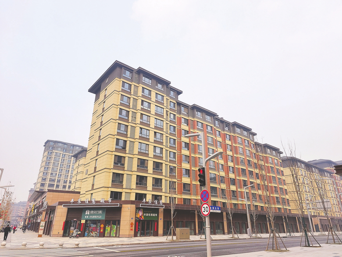 雄安新区内的回迁房项目&nbsp;每经记者 王佳飞 摄