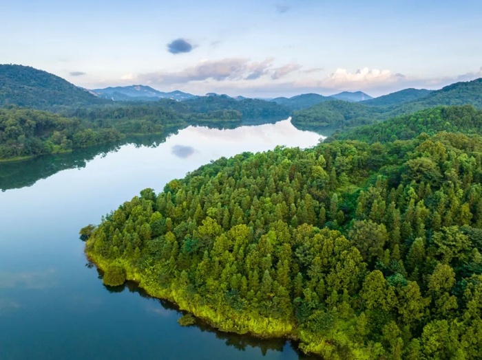 清城区一级水源保护区迎咀水库。清远日报签约摄影师 潘康福 摄 