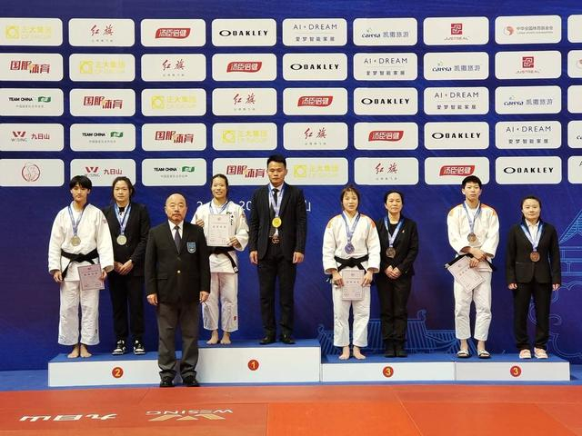 北京女子柔道队选手夺冠 受访者供图