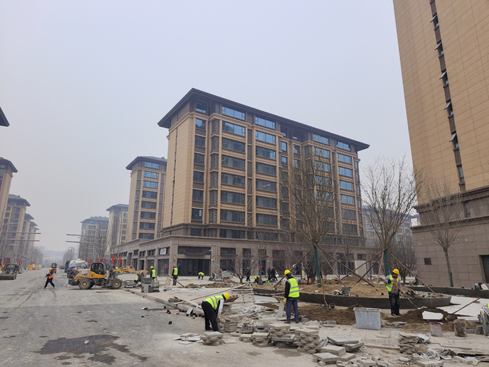 华望城项目建设现场&nbsp;每经记者 王佳飞 摄