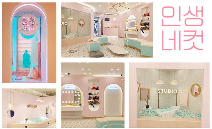 △ 人生四格官网上展示的部分门店内景。图片来源 | lifefourcuts