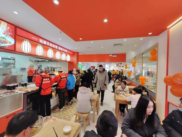 　　*姑娘手肉夹馍热销图