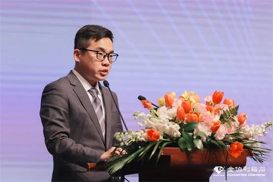 ▲金伯利钻石集团智能新零售经理洪靖杰先生
