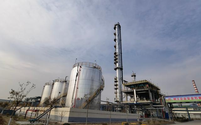 全球首个十万吨级绿色低碳甲醇工厂投产。图/新京报贝壳财经记者白华兵
