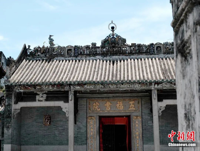 马来西亚最早的华文私塾——五福书院。陈悦摄