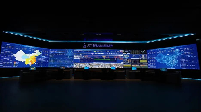 5G数智化中央控制系统。企业供图