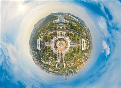 佛山航拍图，朝气蓬勃。（资料图片）（@视觉中国）