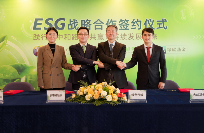 　　GCF、罗特能源、 绿色气候、大成基金四方代表对战略合作达成共识