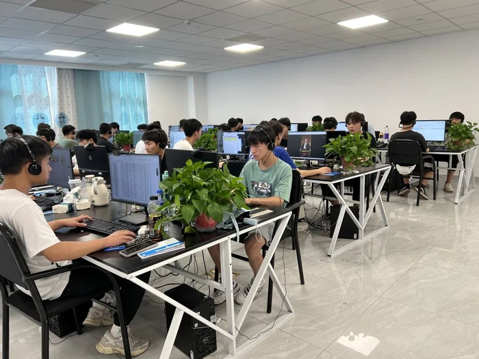 百度智能云丽水数据标注基地办公环境