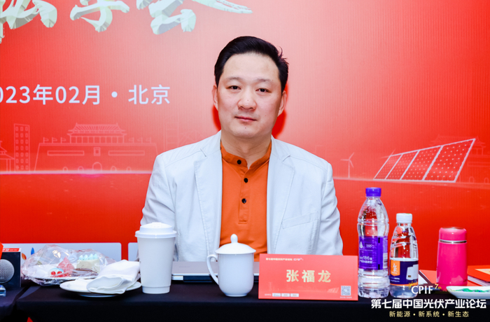 国际能源网总裁、中国光伏品牌研究院执行秘书长 张福龙