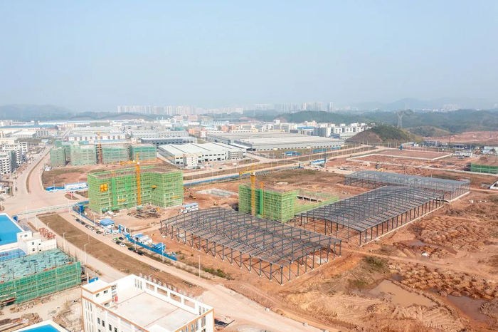 △莱檬（肇庆）大健康产业园建设项目。廖文奕 摄