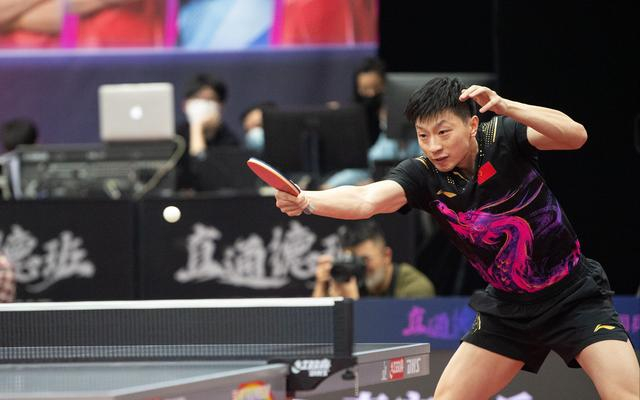 世乒赛选拔赛马龙男单夺冠。图/新华社