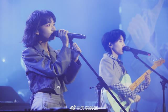 “房东的猫”被认为唱的是校园民谣。图片来自受访者微博