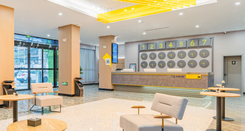 　　7天酒店·武汉菱角湖万达地铁站店【新7天】大堂