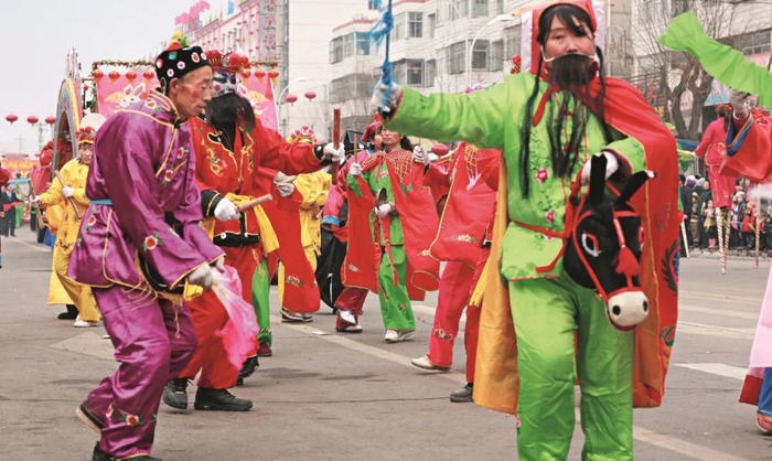 ▲大同民间秧歌。