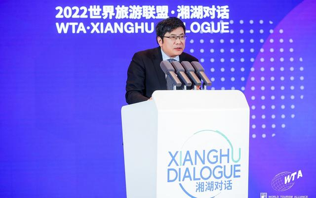 中国旅游研究院院长（文化和旅游部数据中心主任）戴斌。图/主办方供图