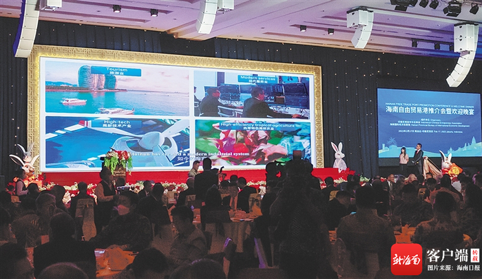 　　2月17日，海南自由贸易港推介会在印度尼西亚雅加达举行。王海峰 摄