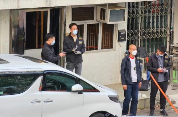 警方在现场调查